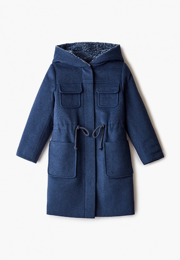Пальто для девочки Smith's brand цвет синий 