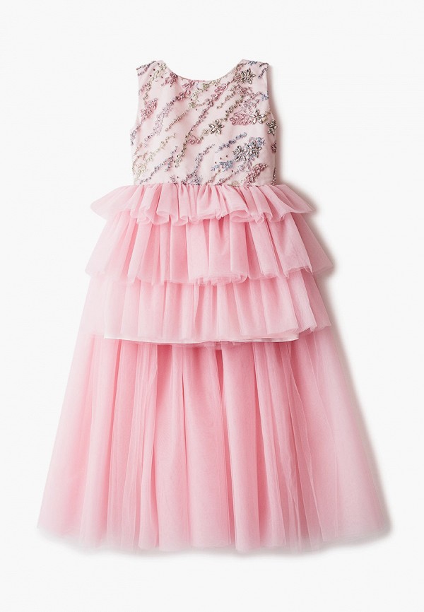 Платья для девочки Monikamo цвет розовый  Фото 1