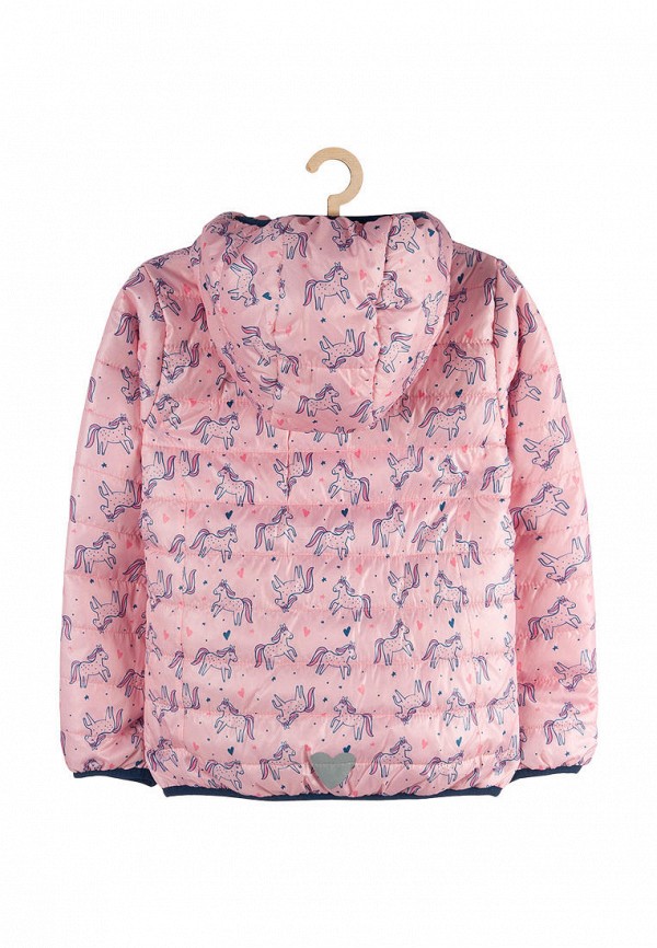 Куртка для девочки утепленная 5.10.15 цвет розовый  Фото 5
