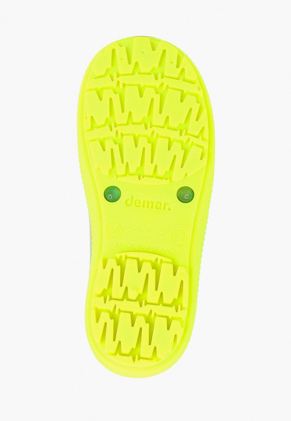 Резиновые сапоги Demar цвет желтый  Фото 5