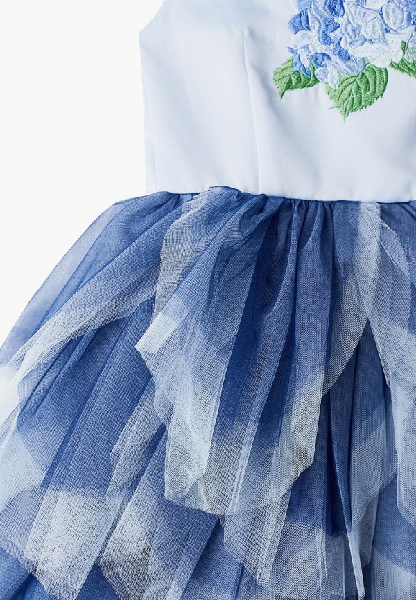 Платья для девочки Bonjour Bebe цвет синий  Фото 4
