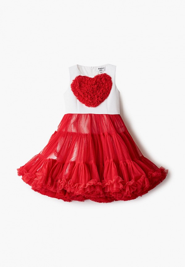 Платья для девочки Bonjour Bebe цвет красный 