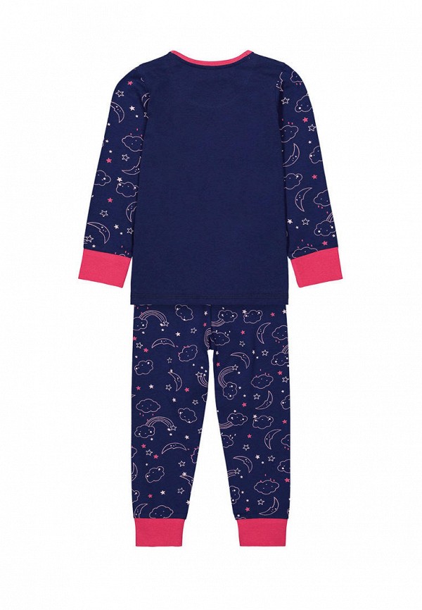 Пижама для девочки Mothercare цвет синий  Фото 2
