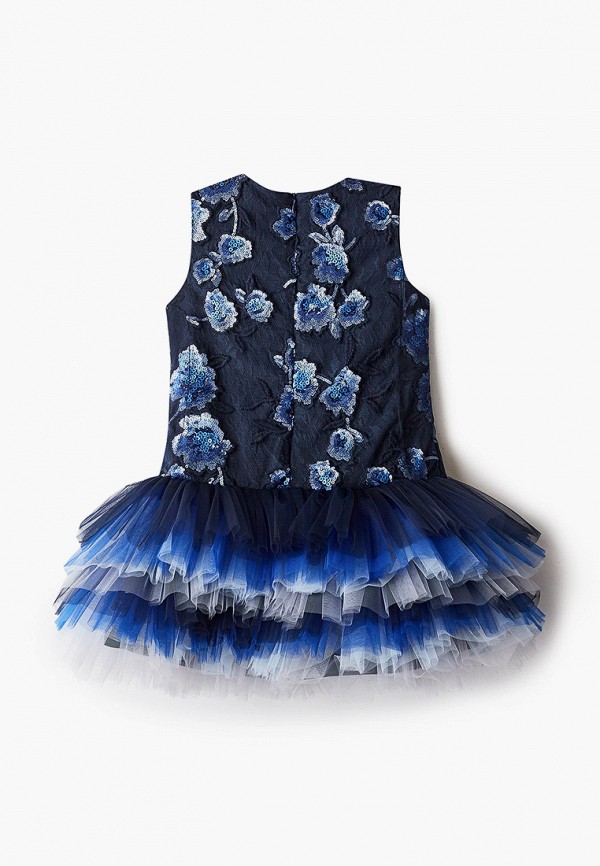 Платья для девочки Mimpi Lembut цвет синий  Фото 2