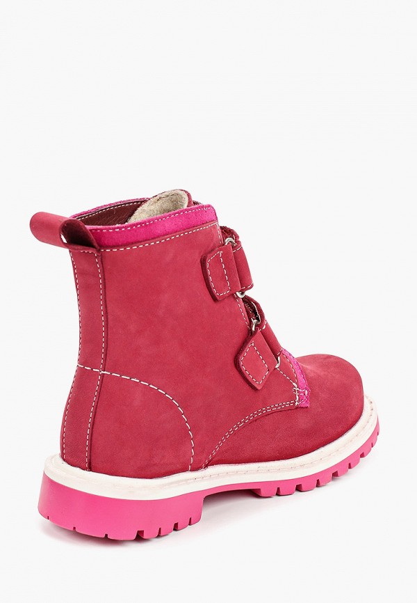 Ботинки для девочки Acoola цвет розовый  Фото 3