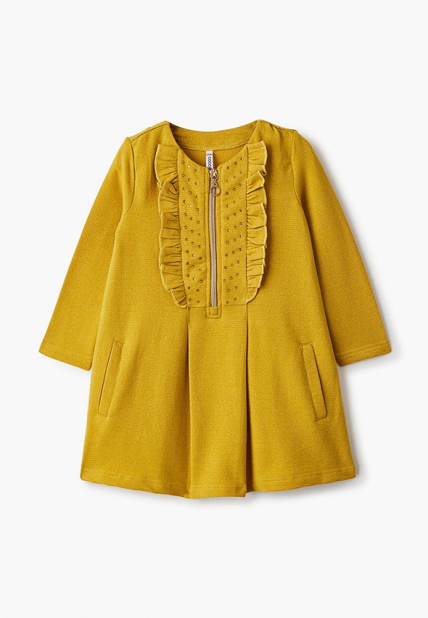 Платья для девочки Coccodrillo цвет желтый 