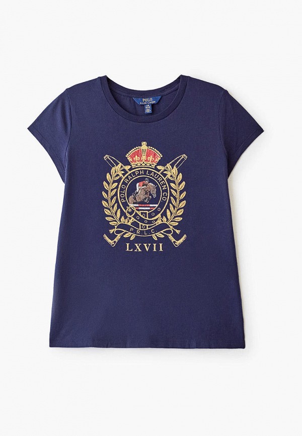 

Футболка Polo Ralph Lauren, Синий, Polo Ralph Lauren MP002XG01DB1