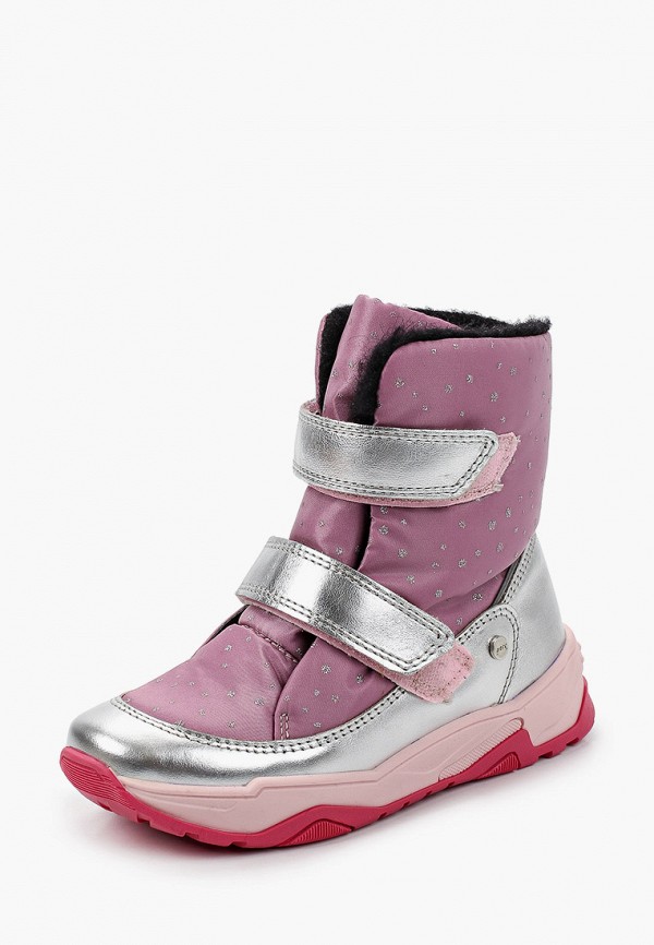 Ботинки для девочки Bartek цвет фиолетовый  Фото 2