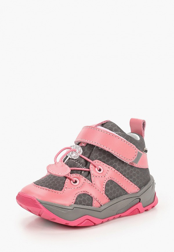 Ботинки для девочки Bartek цвет розовый  Фото 2