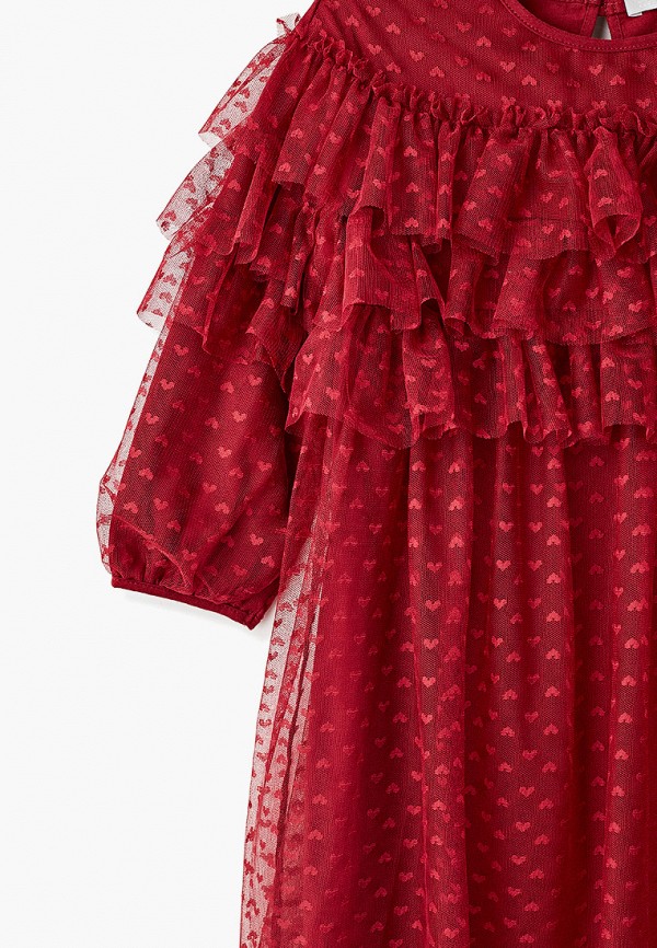 Платья для девочки Smena цвет бордовый  Фото 3