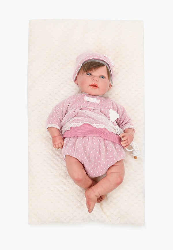 

Комплект Arias, Розовый, Arias ReBorns Carolina, пупс 45 см., 31х15х63 см