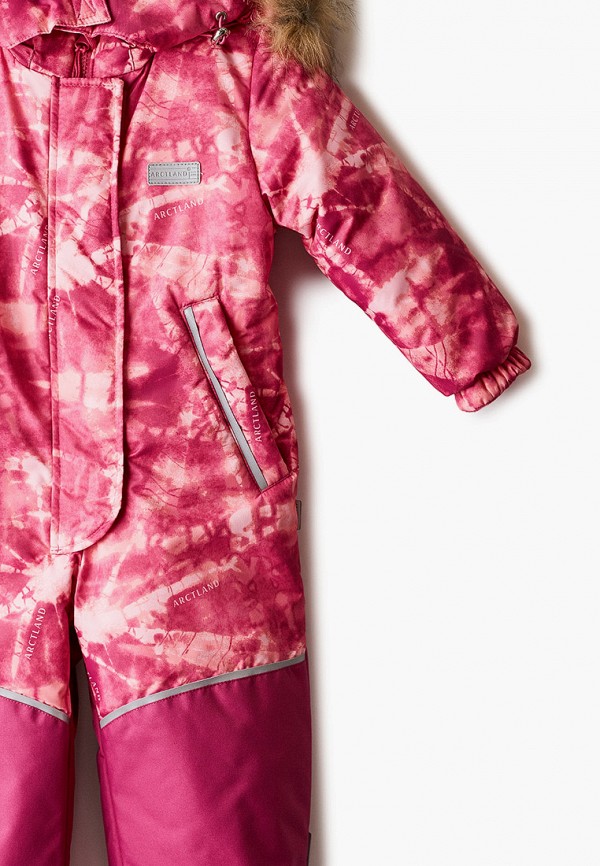 Детский комбинезон утепленный Arctland цвет розовый  Фото 3