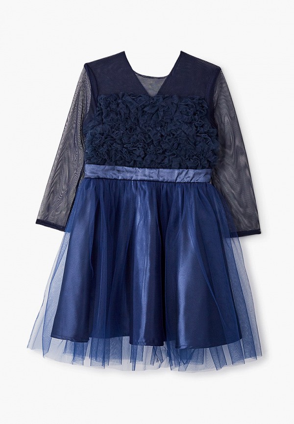 Платья для девочки Bonjour Bebe цвет синий 