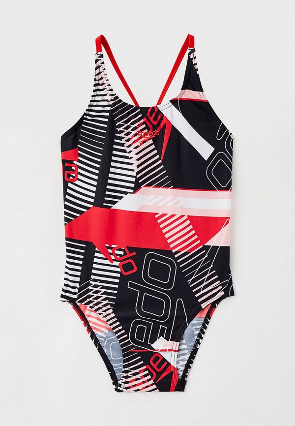

Купальник Speedo, Черный, Allover Tieback