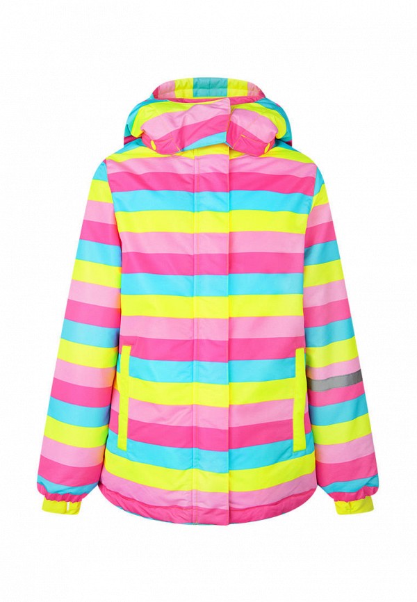 Куртка для девочки утепленная PlayToday цвет разноцветный 