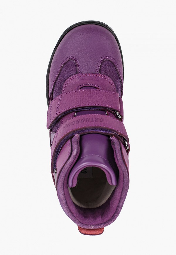 Ботинки для девочки Orthoboom цвет фиолетовый  Фото 4