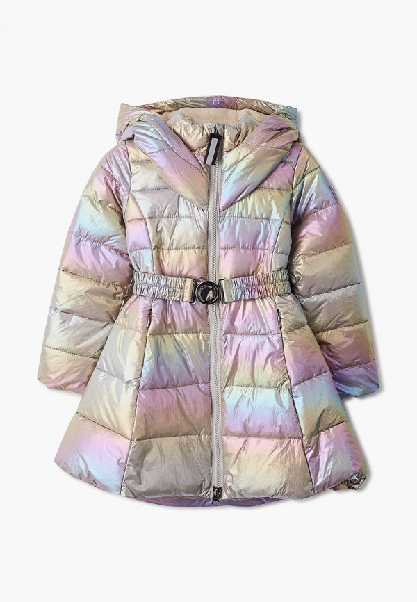 Куртка для девочки утепленная Smena цвет бежевый 