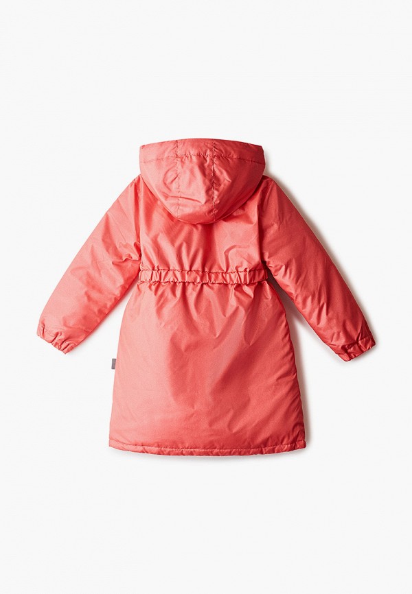 Куртка для девочки утепленная Модные Ангелочки цвет коралловый  Фото 2