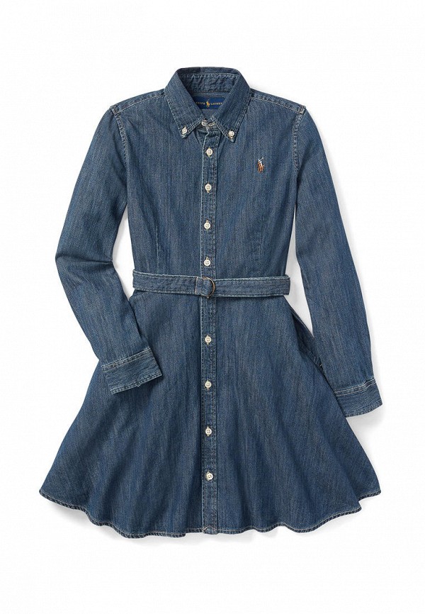 

Платье джинсовое Polo Ralph Lauren, Синий, Polo Ralph Lauren MP002XG01G5N