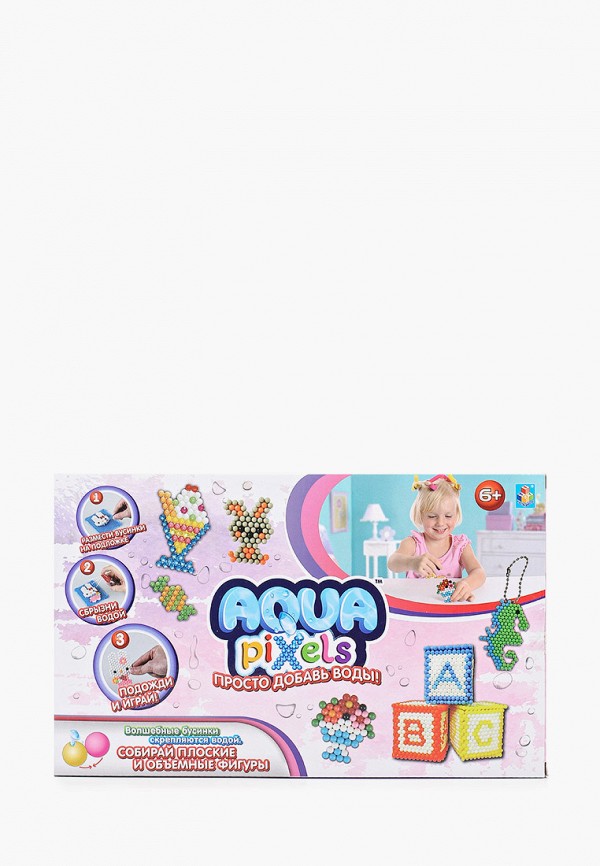 

Набор для творчества 1Toy, Разноцветный, для творчества "Aqua pixels"