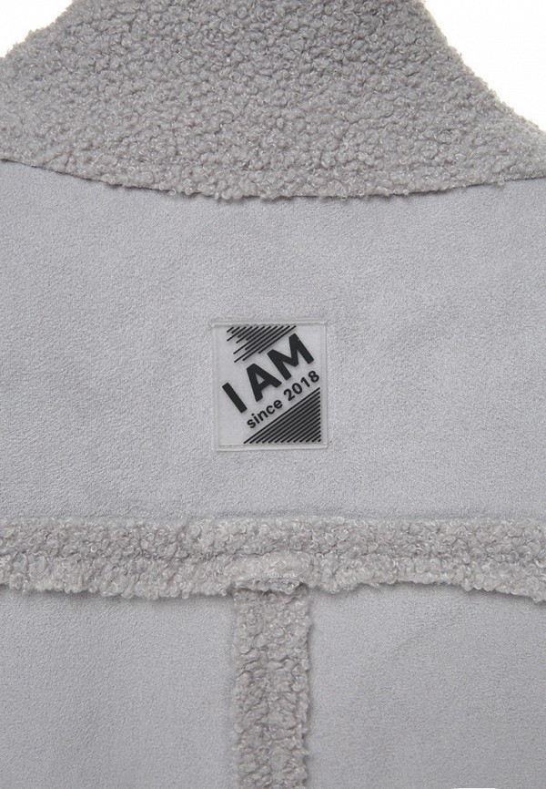 

Жилет кожаный I am, Серый, I am MP002XG01GDG