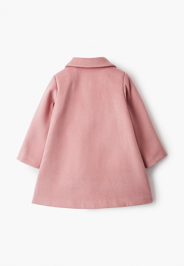 Пальто для девочки Ete Children цвет розовый  Фото 2