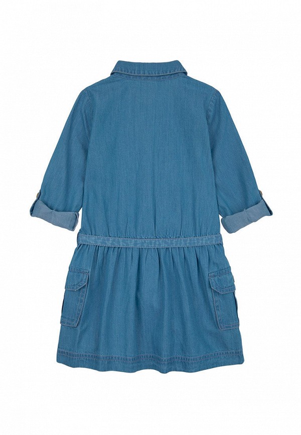 Платья для девочки джинсовое Mothercare цвет синий  Фото 2