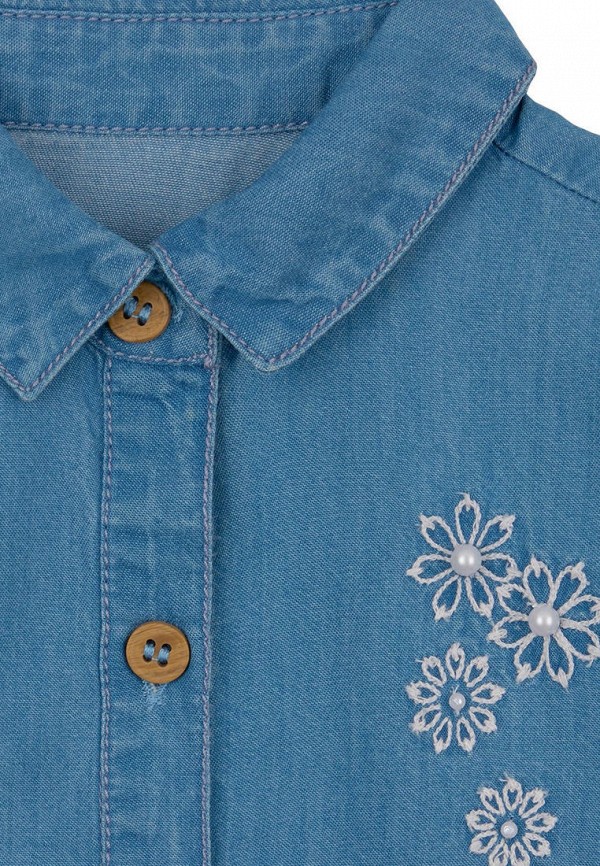 Платья для девочки джинсовое Mothercare цвет синий  Фото 3