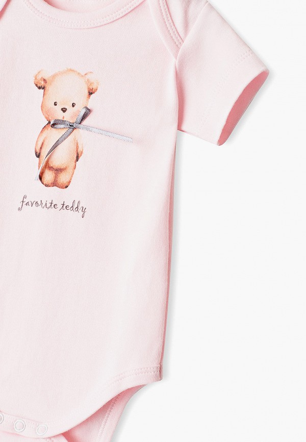 

Боди Наша Мама, Розовый, "Favorite teddy"
