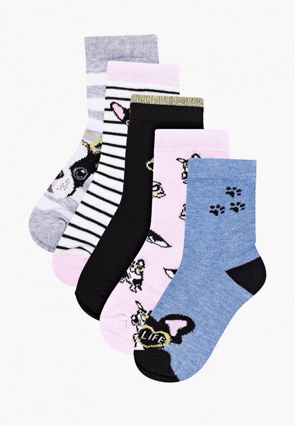Носки для девочки 5 пар Rusocks цвет разноцветный  Фото 1