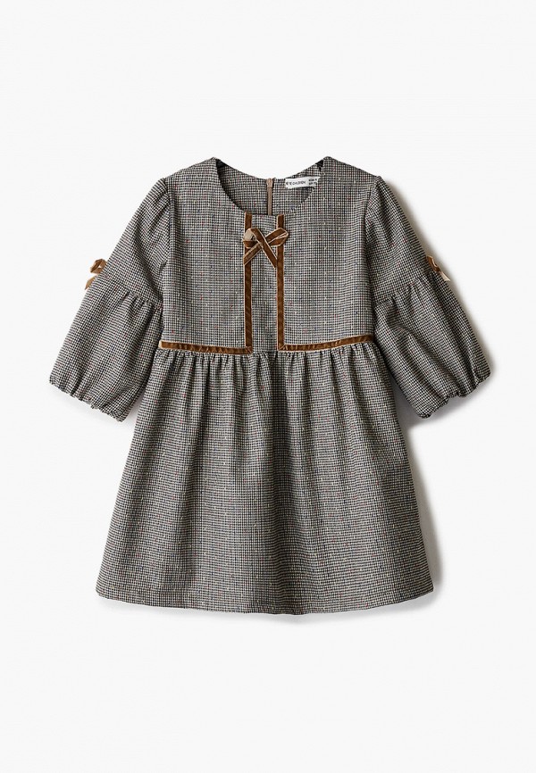 Платья для девочки Ete Children цвет серый 