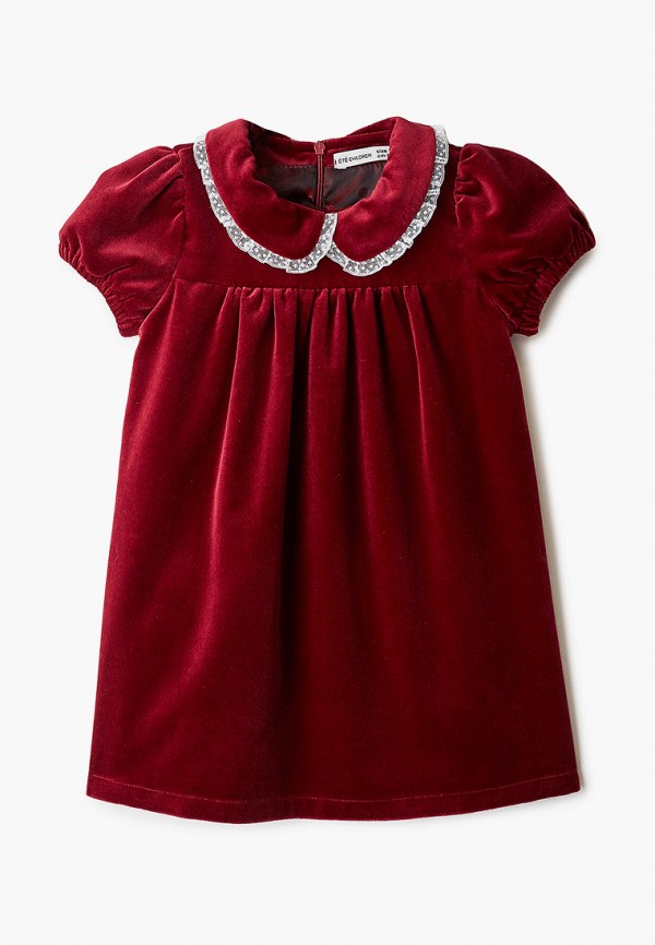 Платья для девочки Ete Children цвет бордовый 