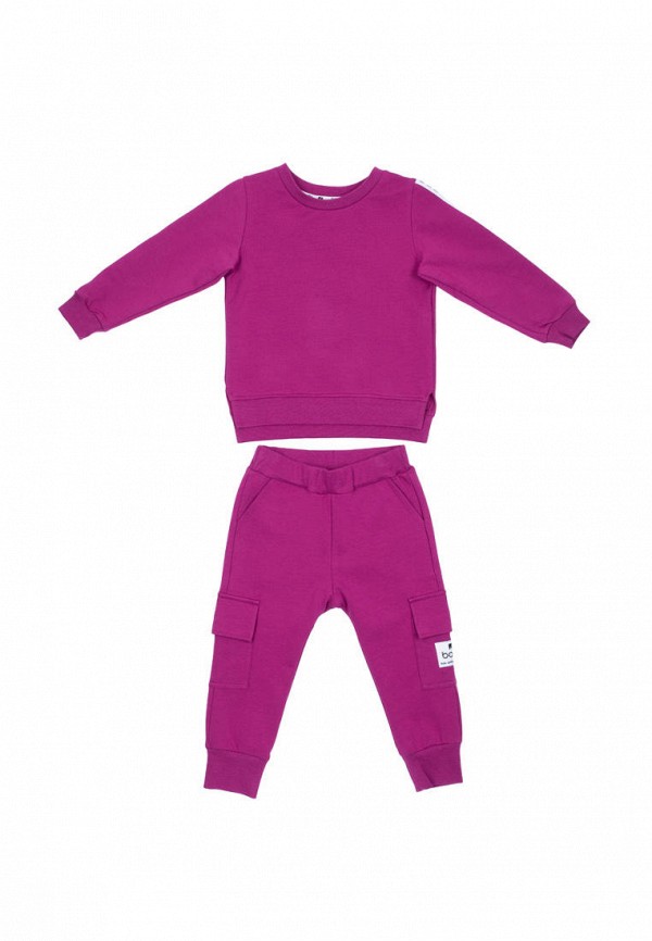 Костюм спортивный для девочки bodo цвет фиолетовый 
