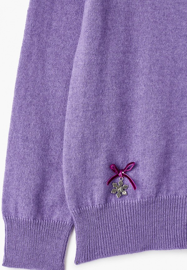 Водолазка для девочки Aviva цвет фиолетовый  Фото 3