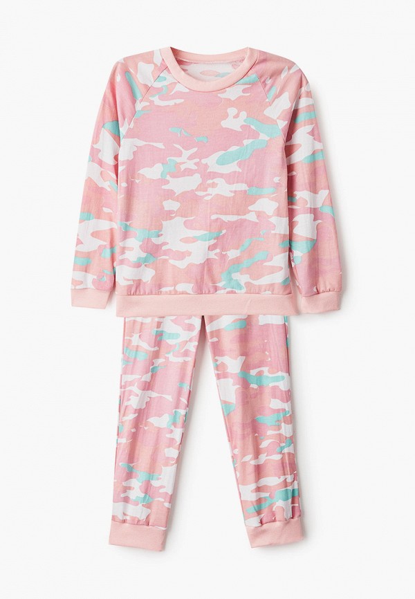 Пижама для девочки КотМарКот цвет розовый 
