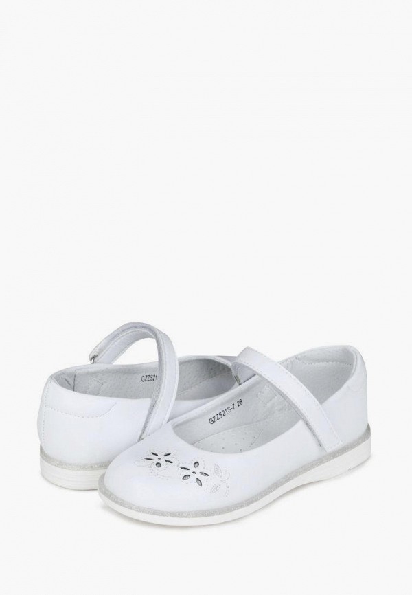 Туфли для девочки Alessio Nesca цвет белый  Фото 8