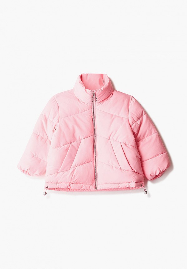 Куртка для девочки утепленная Sela цвет розовый 