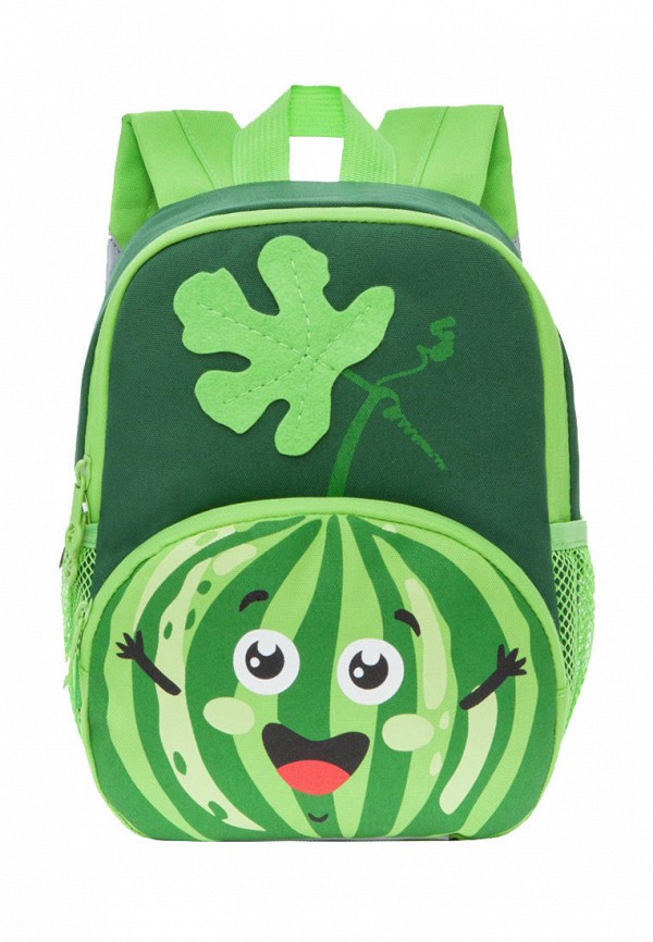 Рюкзак детский Grizzly цвет зеленый 