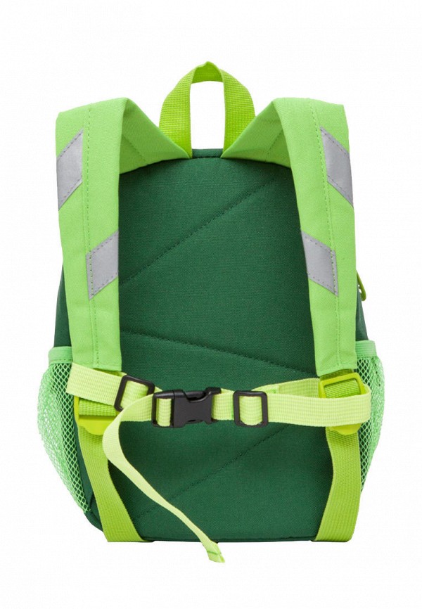 Рюкзак детский Grizzly цвет зеленый  Фото 3