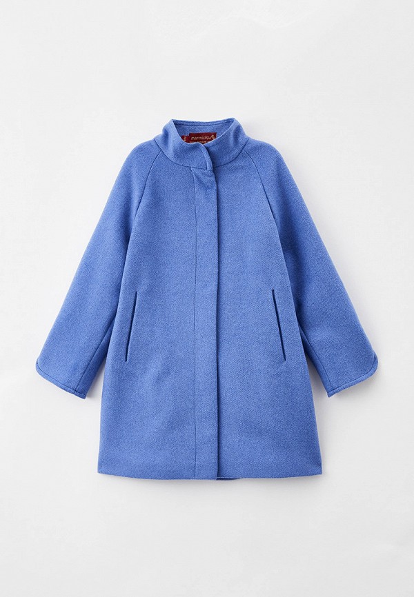Пальто для девочки Mamma Mila! цвет голубой 