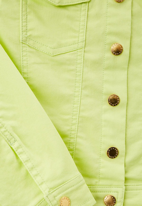 Куртка для девочки Coccodrillo цвет зеленый  Фото 3