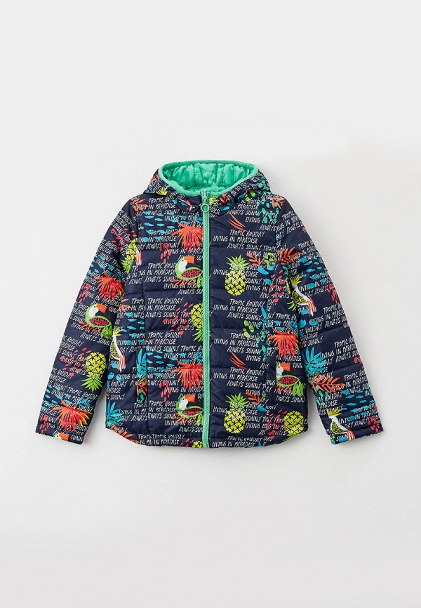 Куртка для девочки утепленная Coccodrillo цвет зеленый 