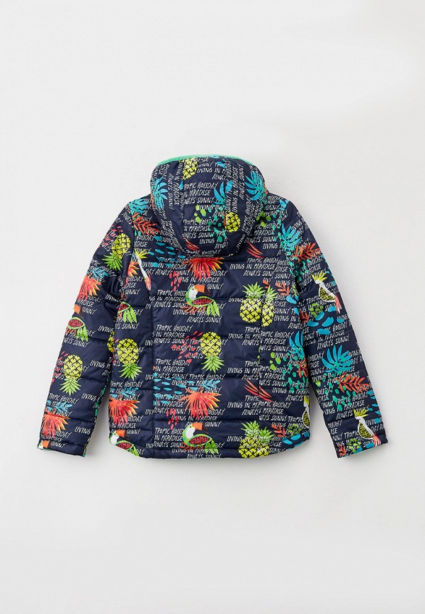 Куртка для девочки утепленная Coccodrillo цвет зеленый  Фото 3