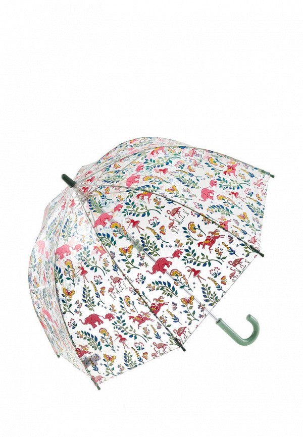 Детский зонт-трость Fulton цвет прозрачный 
