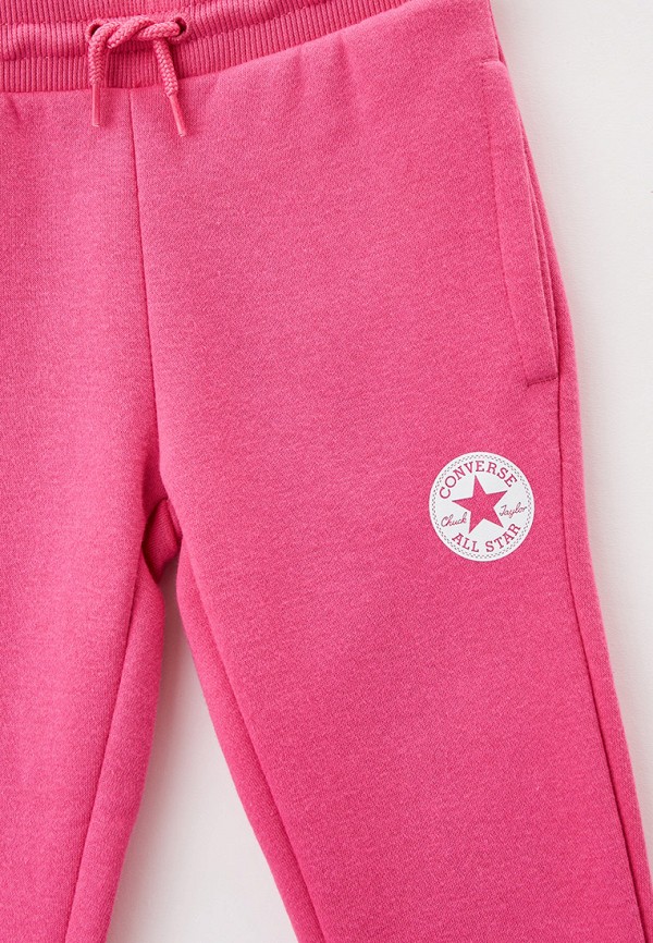 Брюки спортивные для девочки Converse цвет розовый  Фото 3