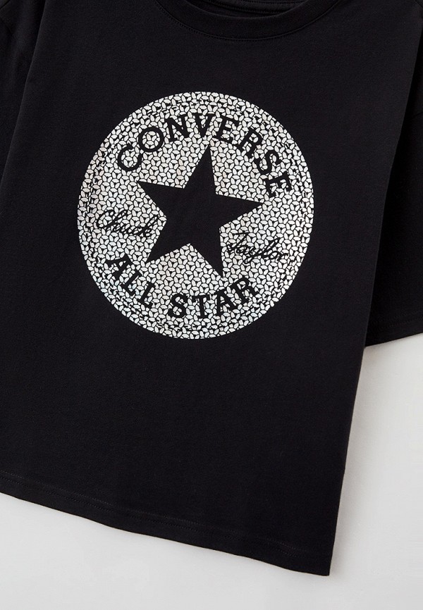Футболка Converse цвет черный  Фото 3