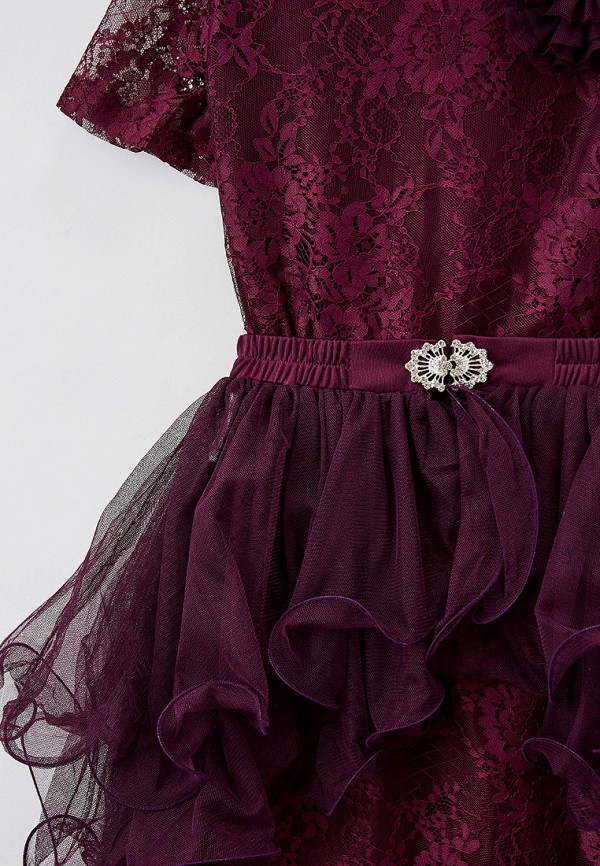 Платья для девочки Minavla цвет бордовый  Фото 3