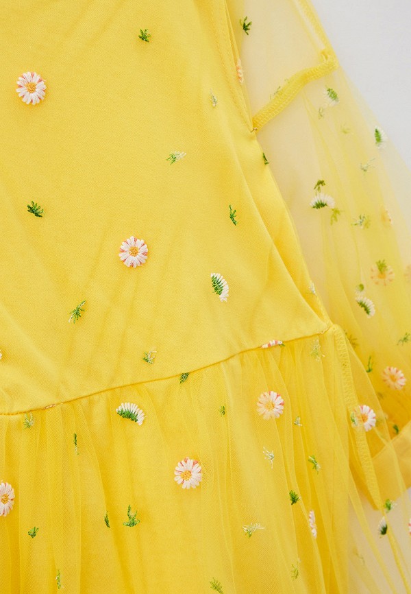 Платья для девочки Smena цвет желтый  Фото 3