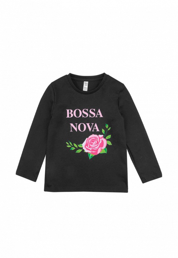 Лонгслив для девочки Bossa Nova цвет черный 