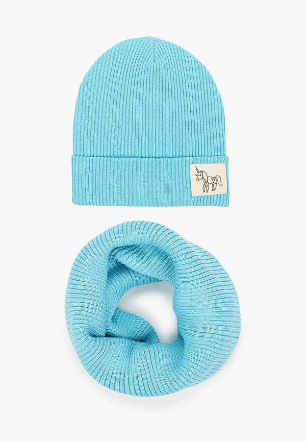 

Шапка и снуд Nikastyle, Голубой